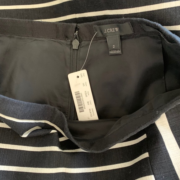 J.CREW MIXED-STRIPE PENCIL SKIRT - Picture 8 of 8